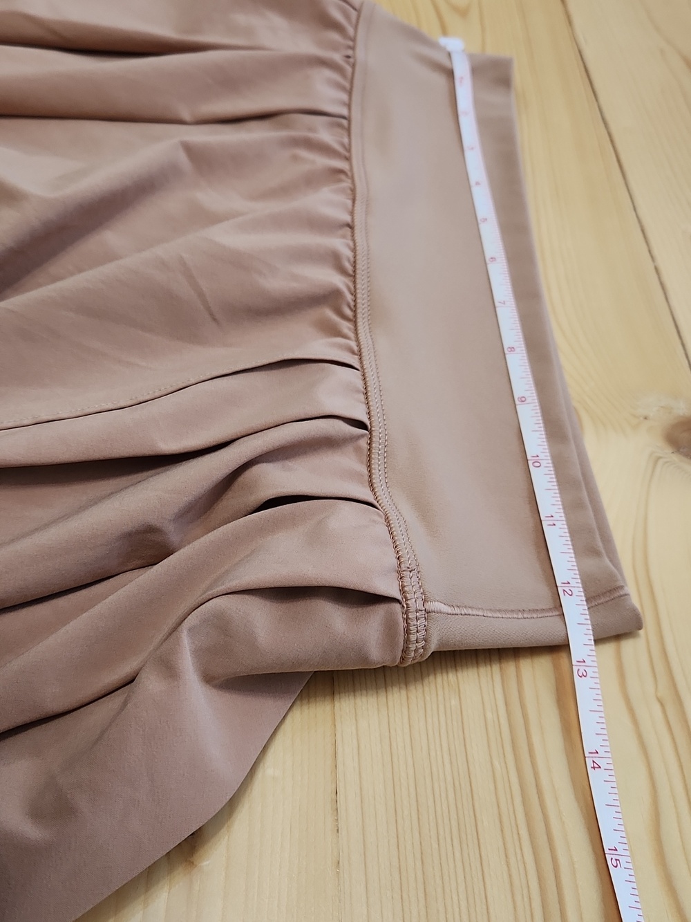 aerie Tan Pleated Mini Skirt - Picture 12 of 14
